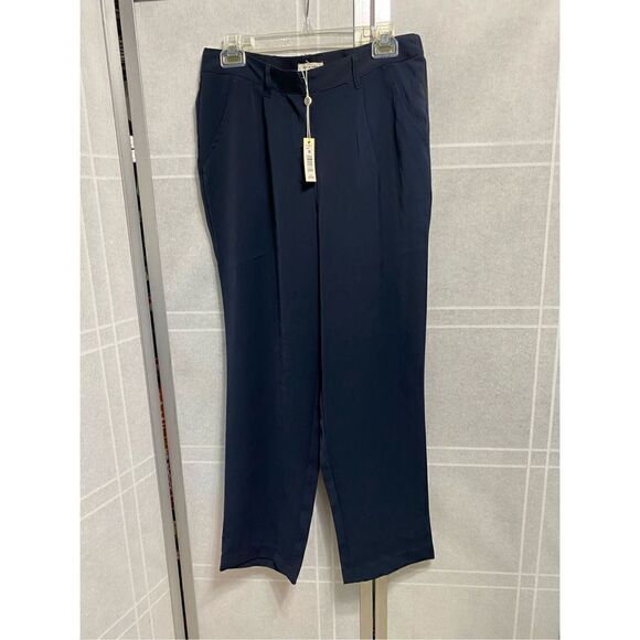 Max Studio Women's Dark Blue Trouser pants NWTMSRP $118